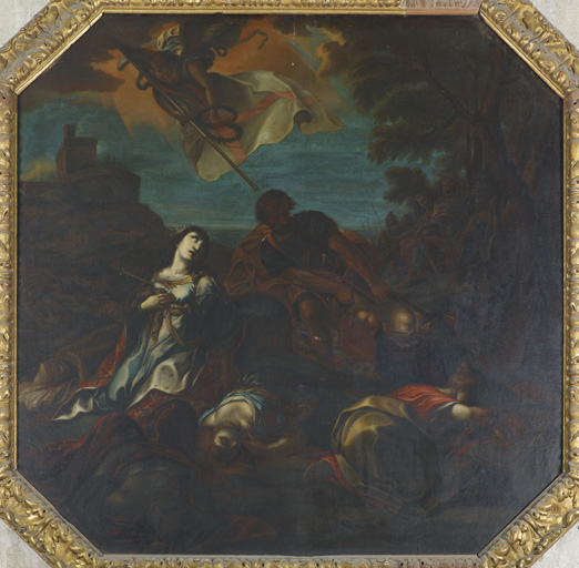 Trois tableaux sur la vie de sainte Ursule