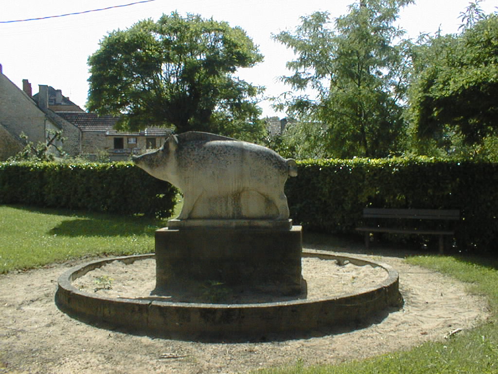 statue (grandeur nature) : Sanglier