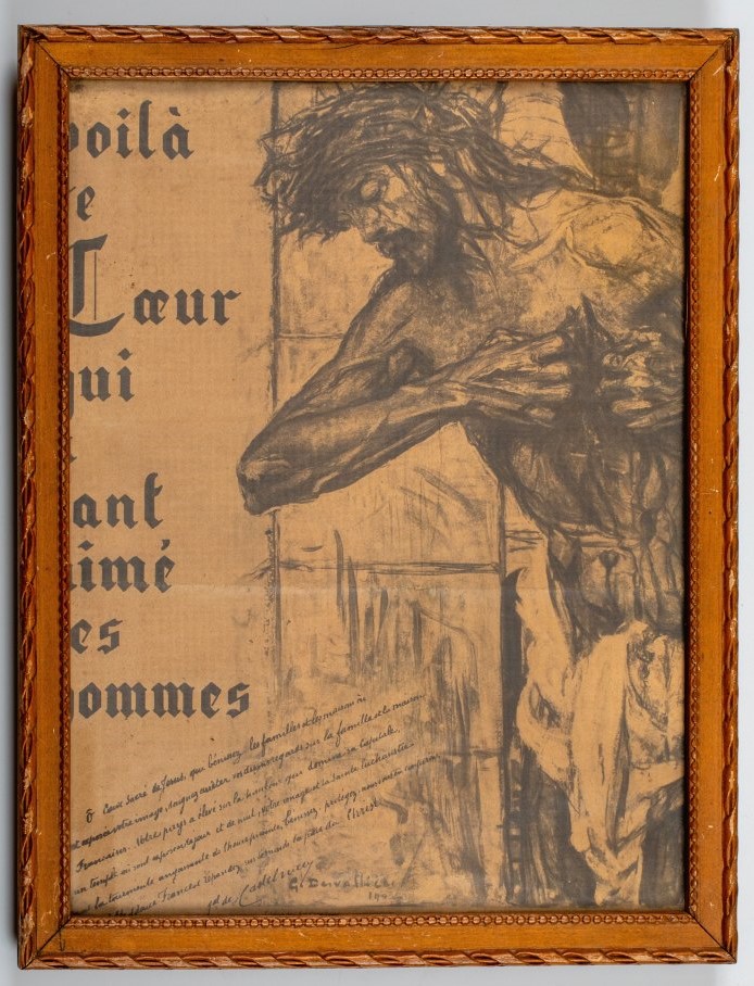 photographie, reproduction : Le Sacré-Coeur de N-S-J-C.