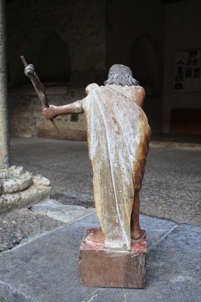statue-reliquaire : saint Jean-Baptiste
