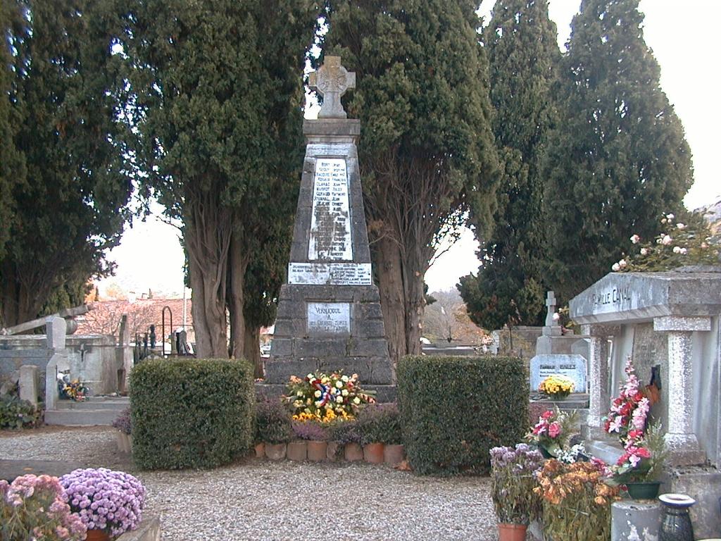 monument aux morts de la guerre de 1914-1918, de la guerre de 1939-1945 et de la guerre de 1946-1954 (Indochine)