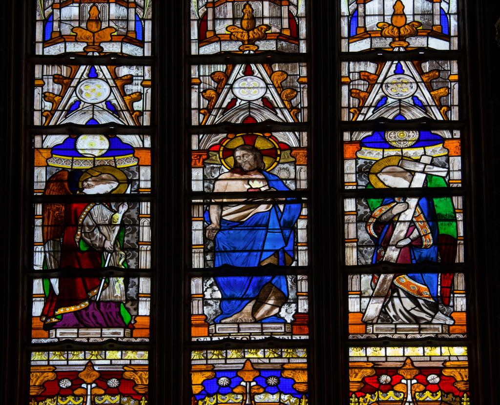 verrières de la chapelle Notre-Dame de la Consolation, puis du Sacré-Coeur