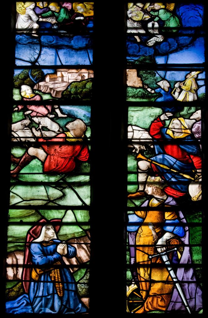 verrières de la salle capitulaire et du vestibule