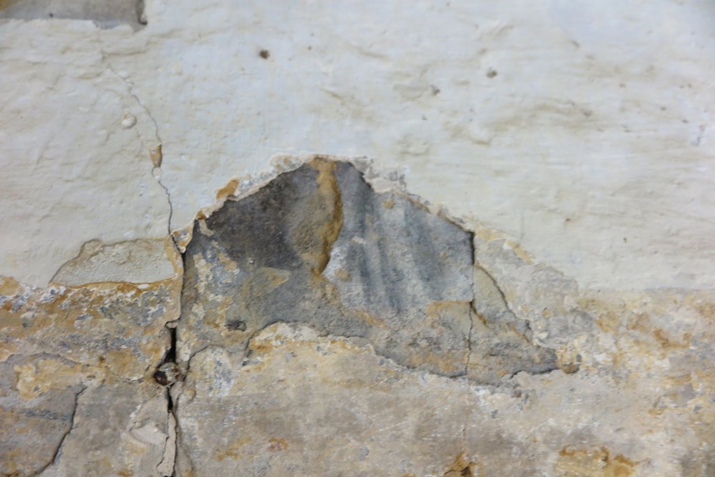 Peintures monumentales et plafond peint du logis