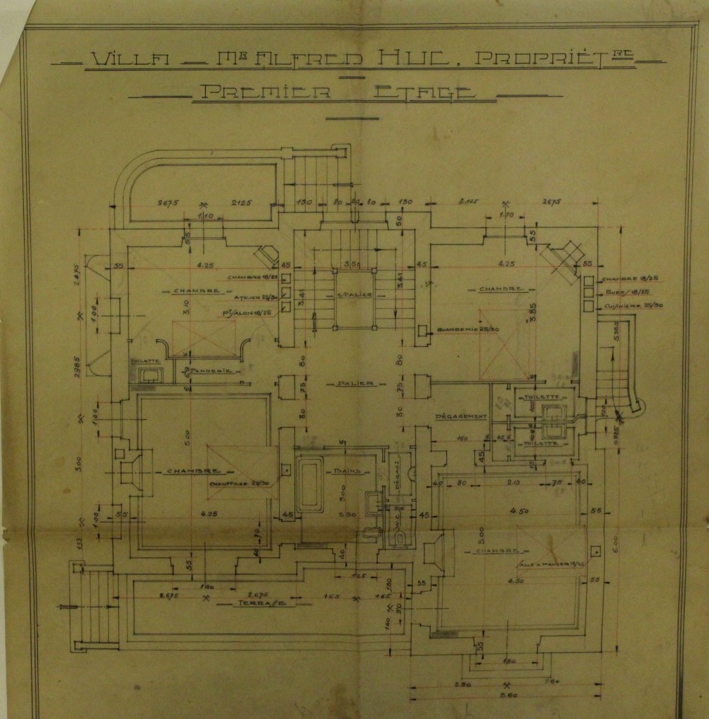 demeure ou villa de l'industriel Alfred Huc