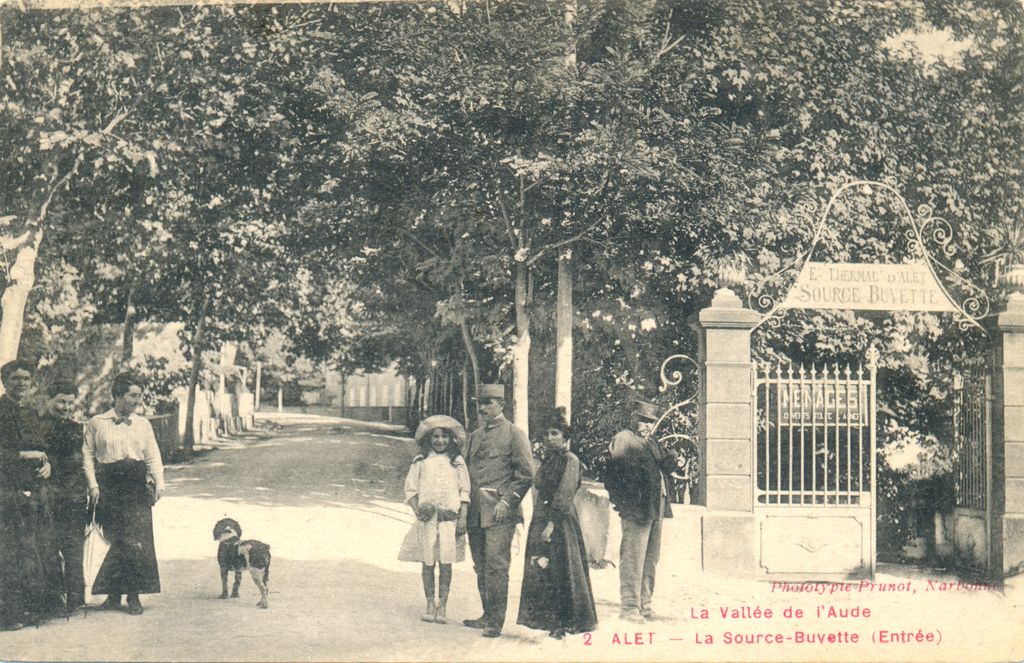 Etablissement de la source Buvette.