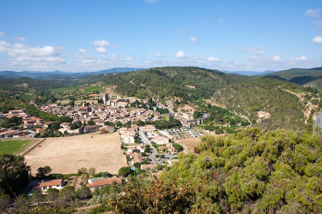 bourg monastique de Lagrasse