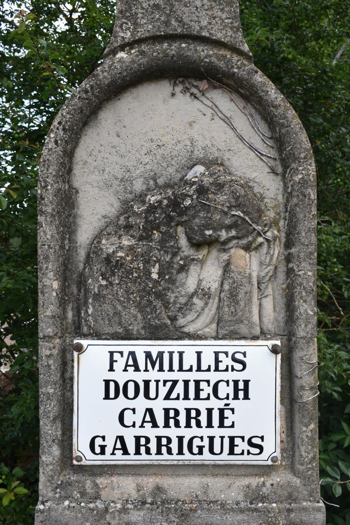 tombeau Douziech-Carrié-Garrigues