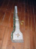 étole de clerc verte
