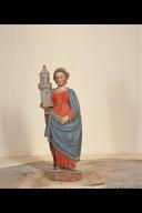 statue (statuette) : Sainte Barbe