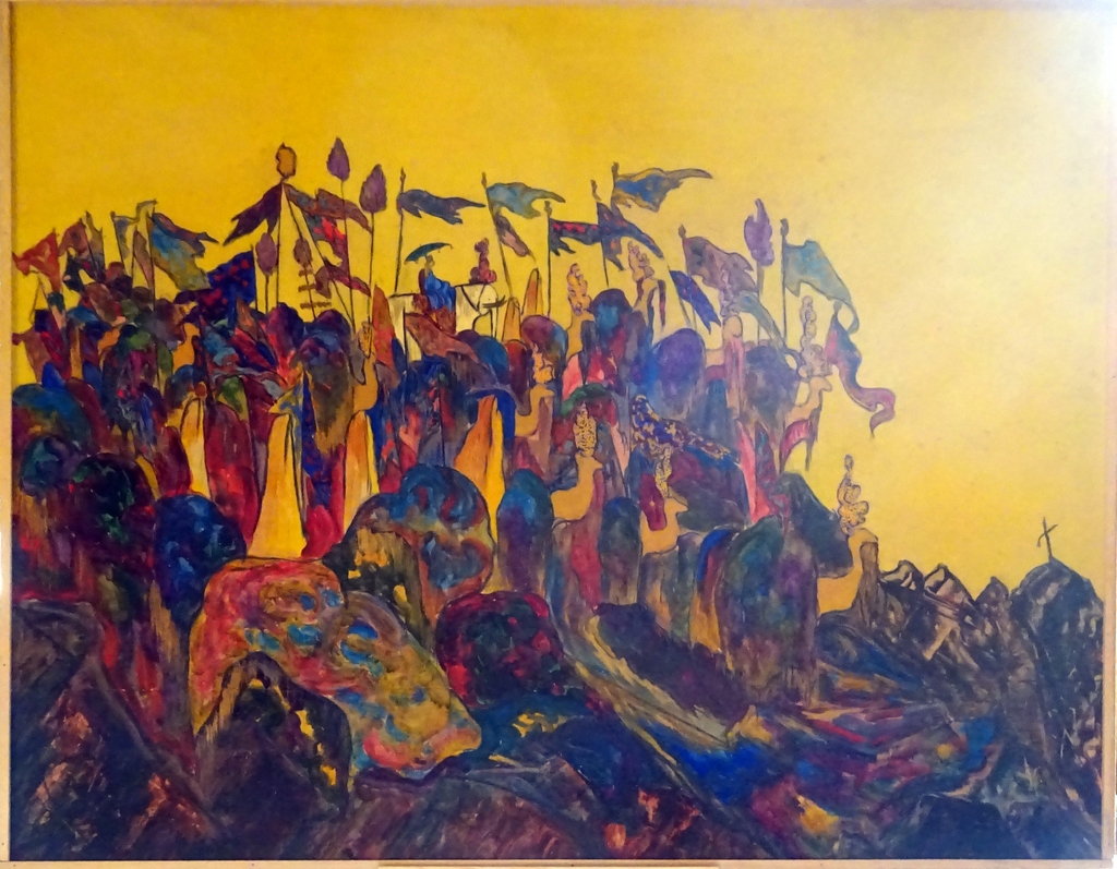 Ensemble de tableaux peints par Richard Burgsthal