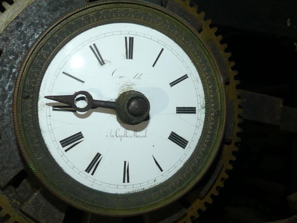 mécanisme d'horloge publique et son cadran