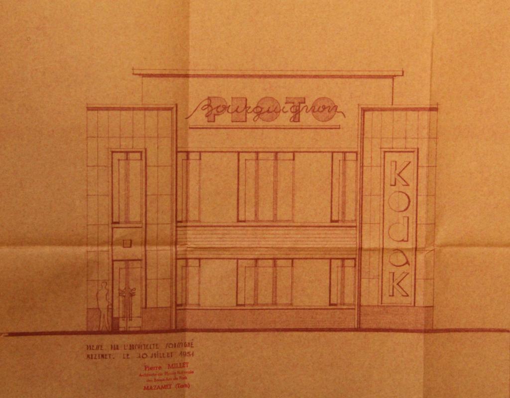 magasin du photographe Bourguignon