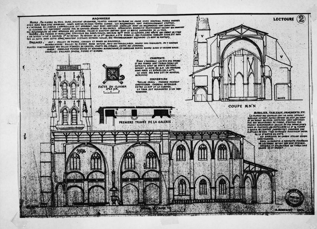 cathédrale Saint-Gervais et Saint-Protais, actuellement église paroissiale
