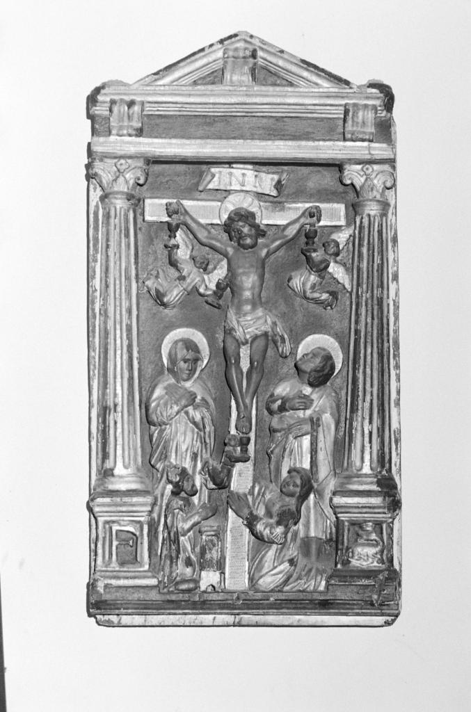 bas-relief : La Crucifixion