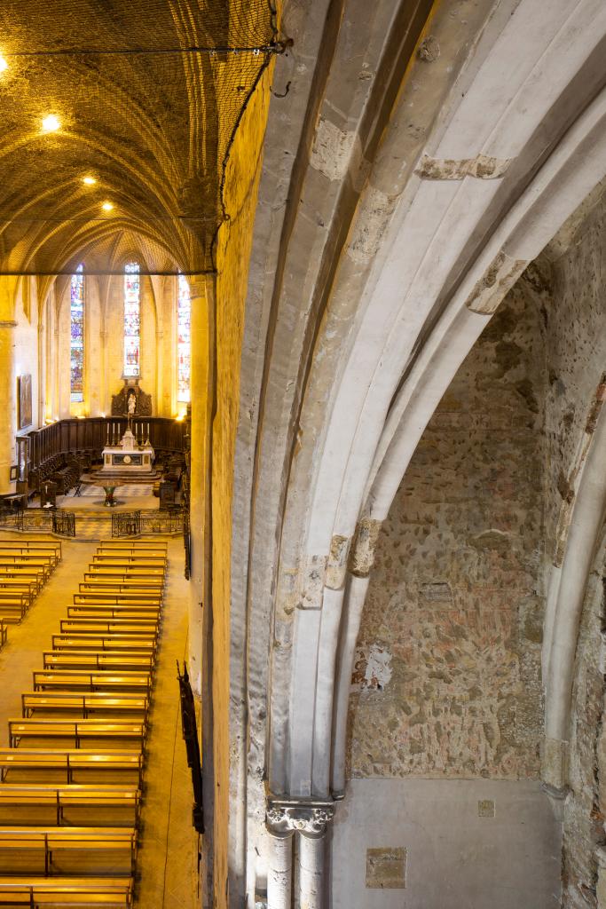 peinture monumentale de la chapelle du Saint-Sépulcre