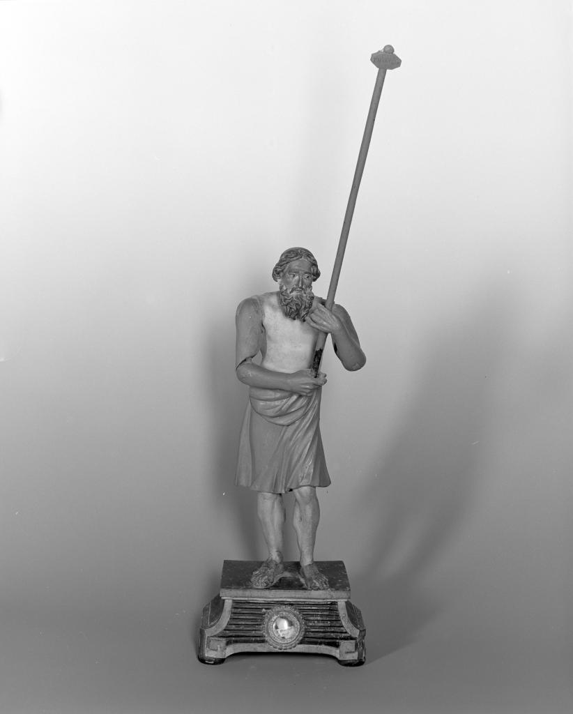 statue-reliquaire : saint François de Paule