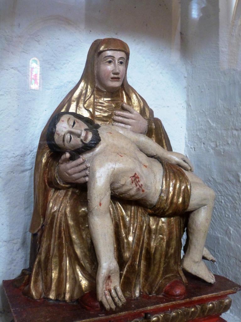 groupe sculpté : Vierge de Pitié ou Pietà