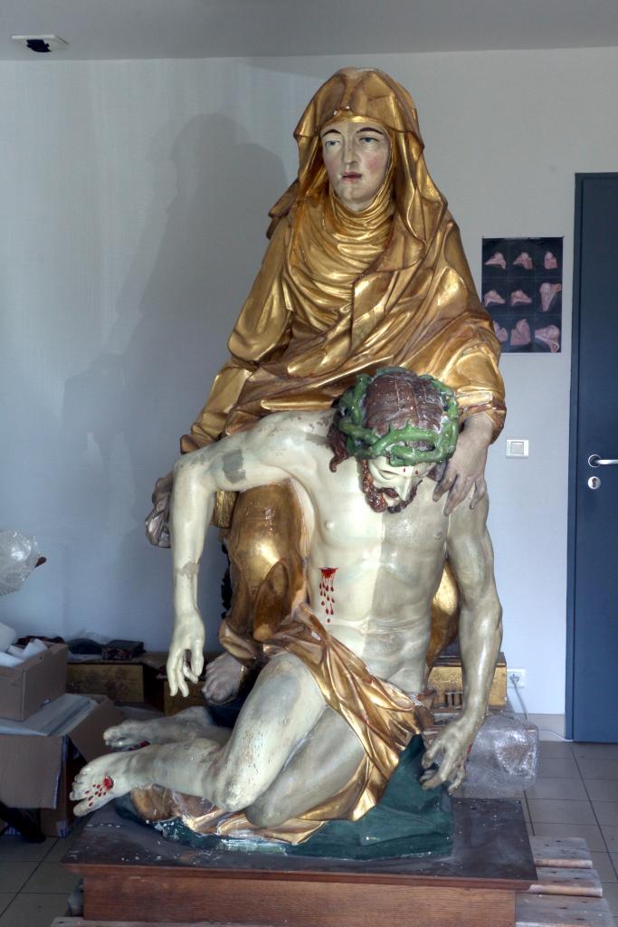 groupé sculpté : Pietà