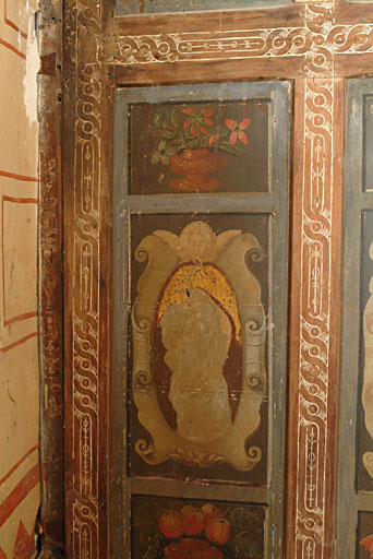 peinture monumentale ; plafond ; lambris