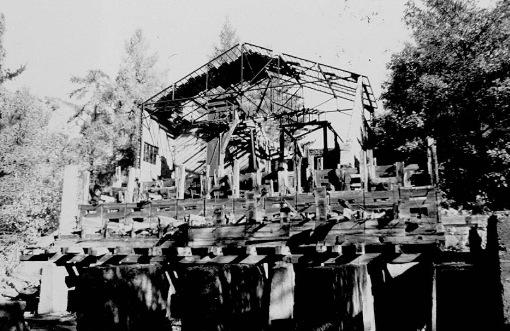 mine, usine de préparation de produit minéral (mine et laverie de baryte) dite Mine de Ramponnenche