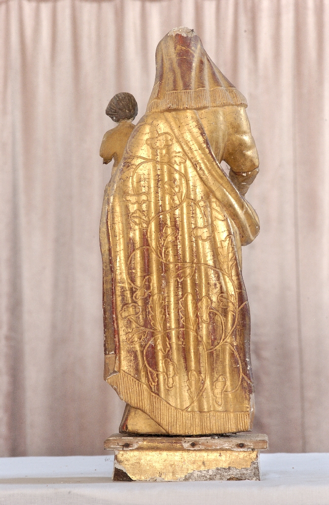 statue (statuette) : Vierge à l'Enfant