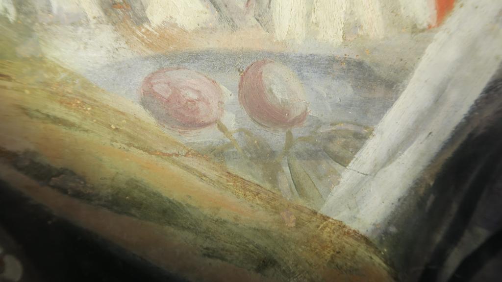 Les peintures murales du studiolo