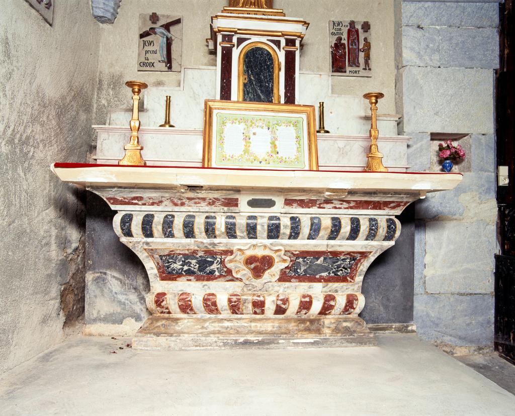 autel secondaire de la chapelle nord