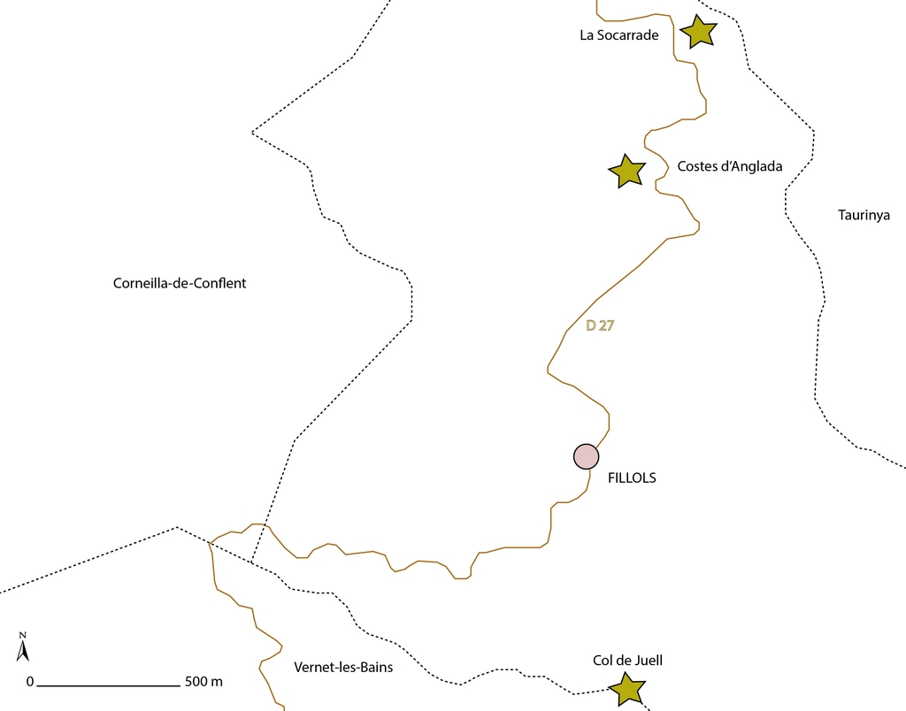 Présentation de la commune de Fillols