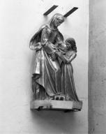 statue (demi-nature) : éducation de la Vierge