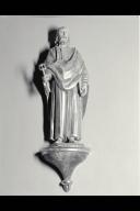 2 statues en pendant : Saint Paul, Saint Pierre