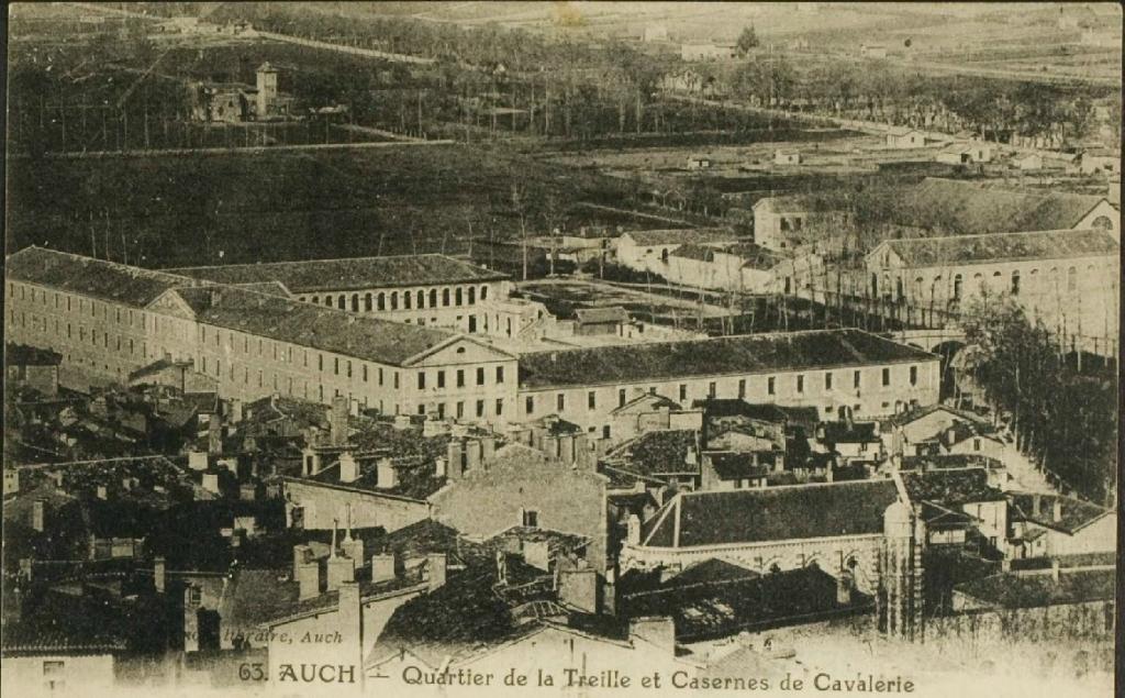 Quartier de cavalerie Henry, puis Quartier de cavalerie Espagne, Caserne d'artillerie et Centre d'Instruction du service de l'Intendance
