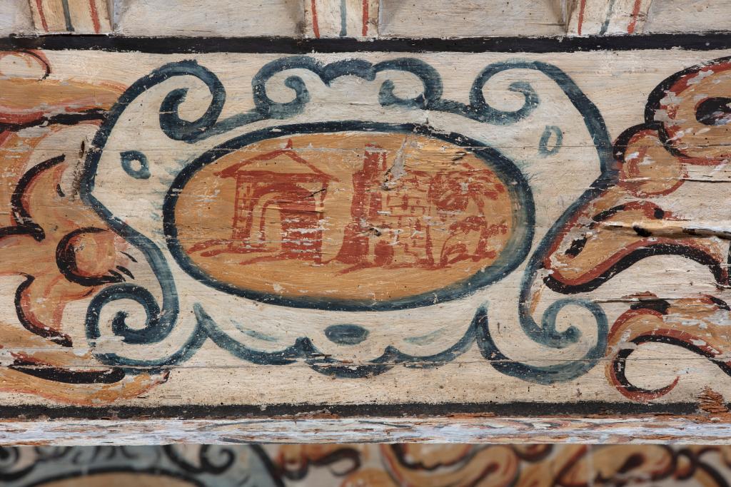 ensemble des peintures monumentales du château