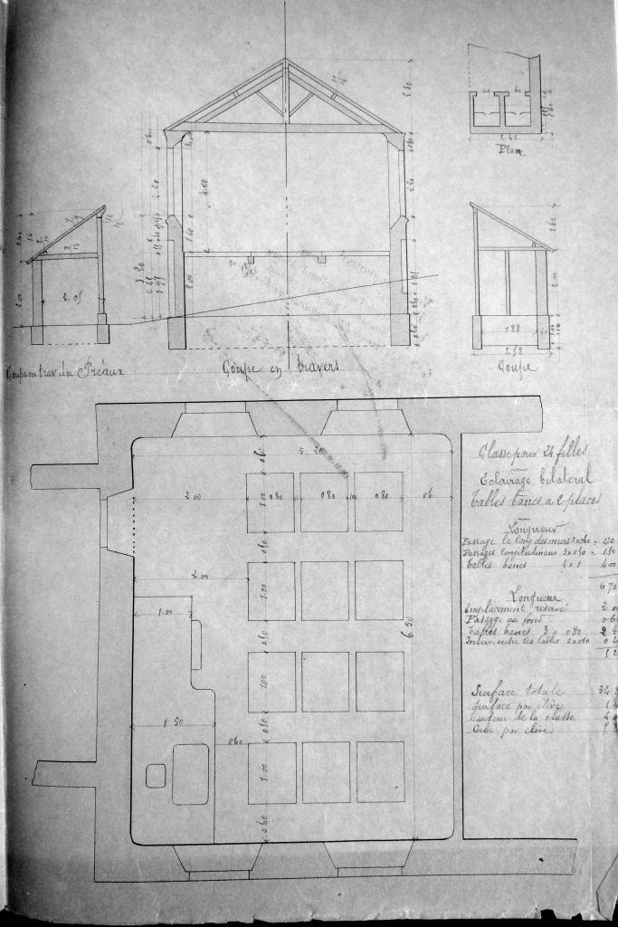 ancienne école de filles actuellement immeuble