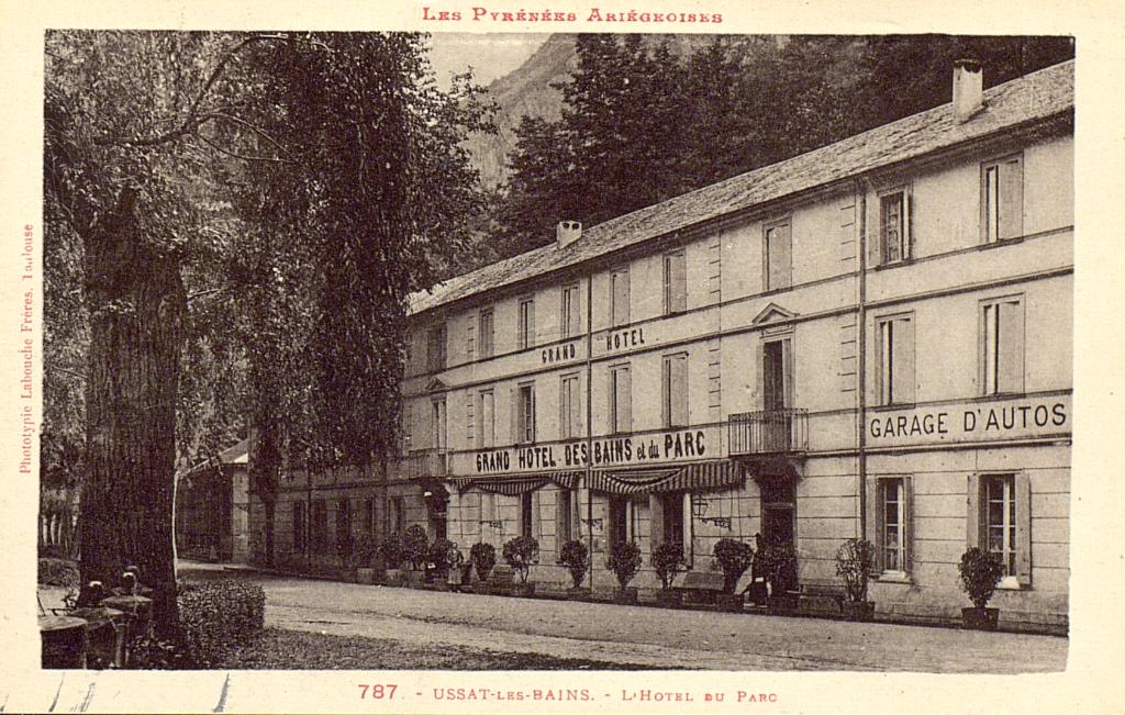 ancien hôtel des Bains et du Parc, actuellement hôtel thermal du Parc