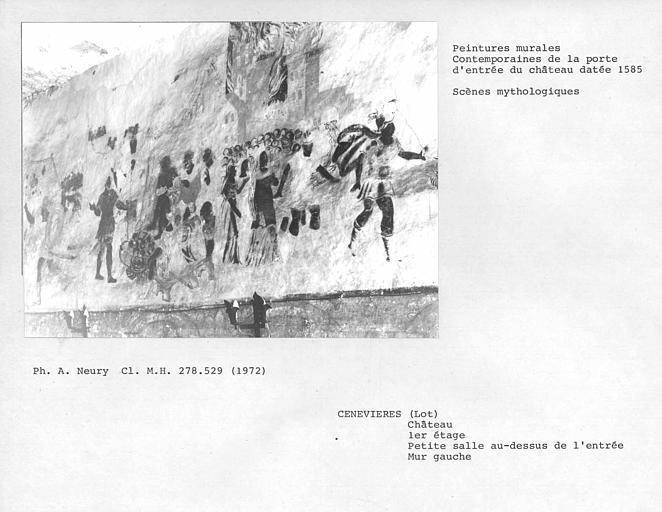 peinture monumentale du cabinet d'alchimie