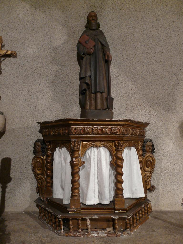 statue : saint Fiacre