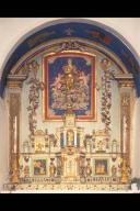Ensemble du maître-autel (retable, tabernacle)