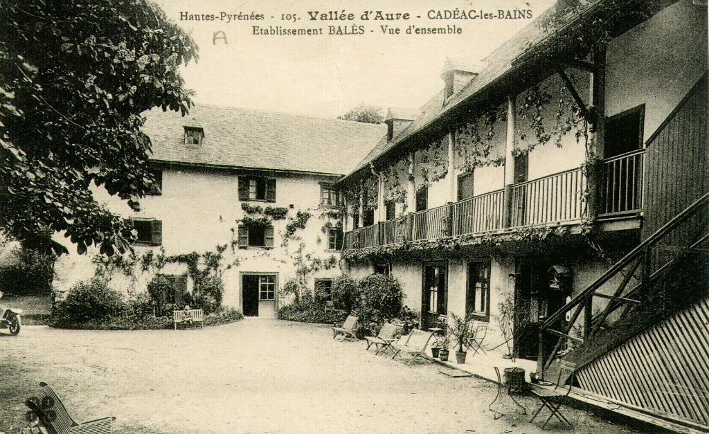 établissement thermal : bains Balès