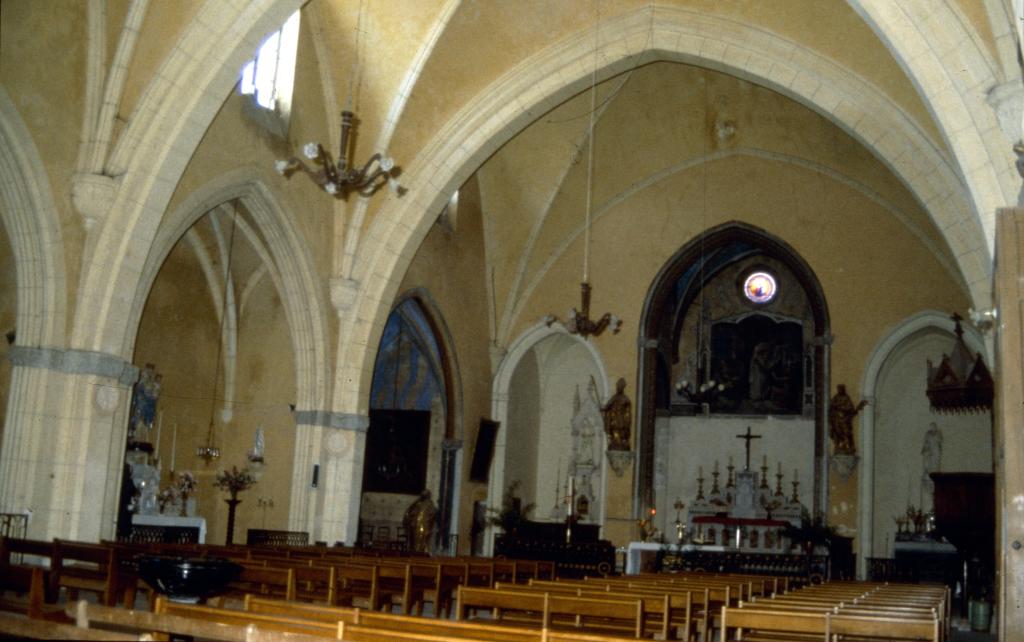 peinture monumentale de la nef et du choeur