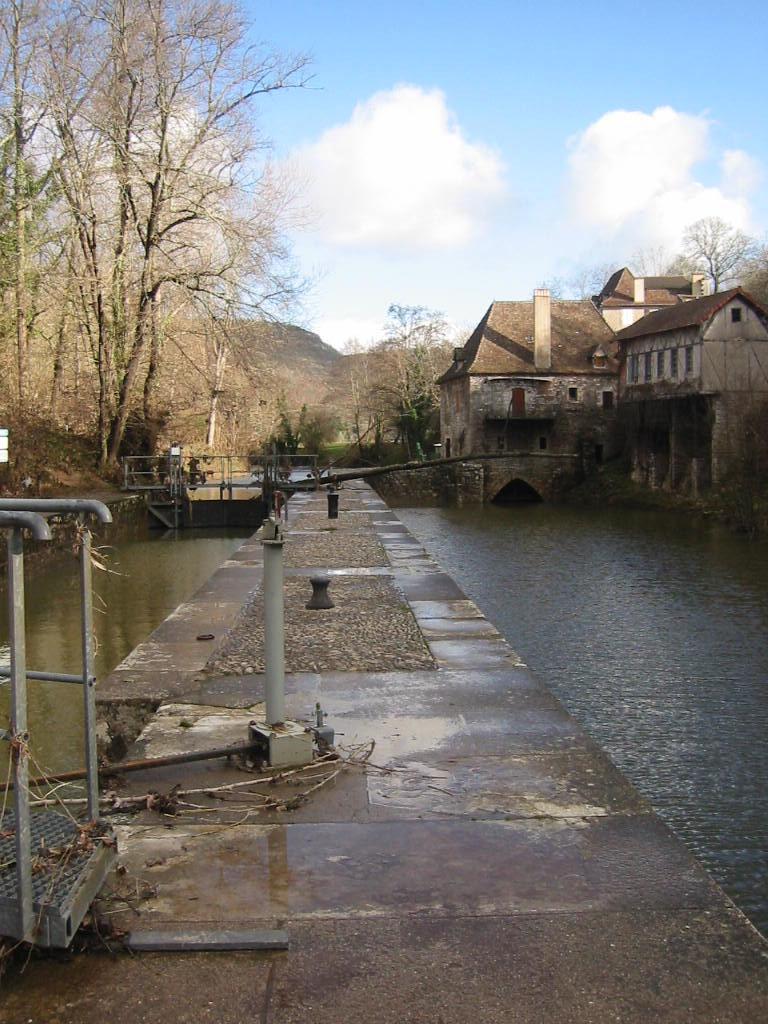 moulin à eau, dit Moulin d'Aulanac (parfois Aulagnac)