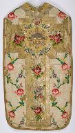 Chasuble blanche avec étole et manipule (n° 21)