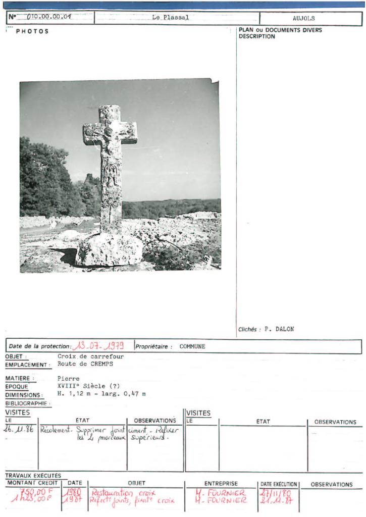 croix de carrefour