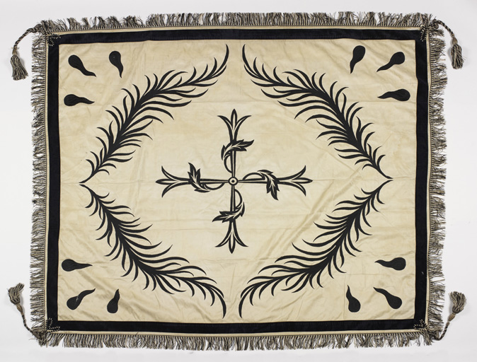 drap mortuaire d'enfant (n° 22)