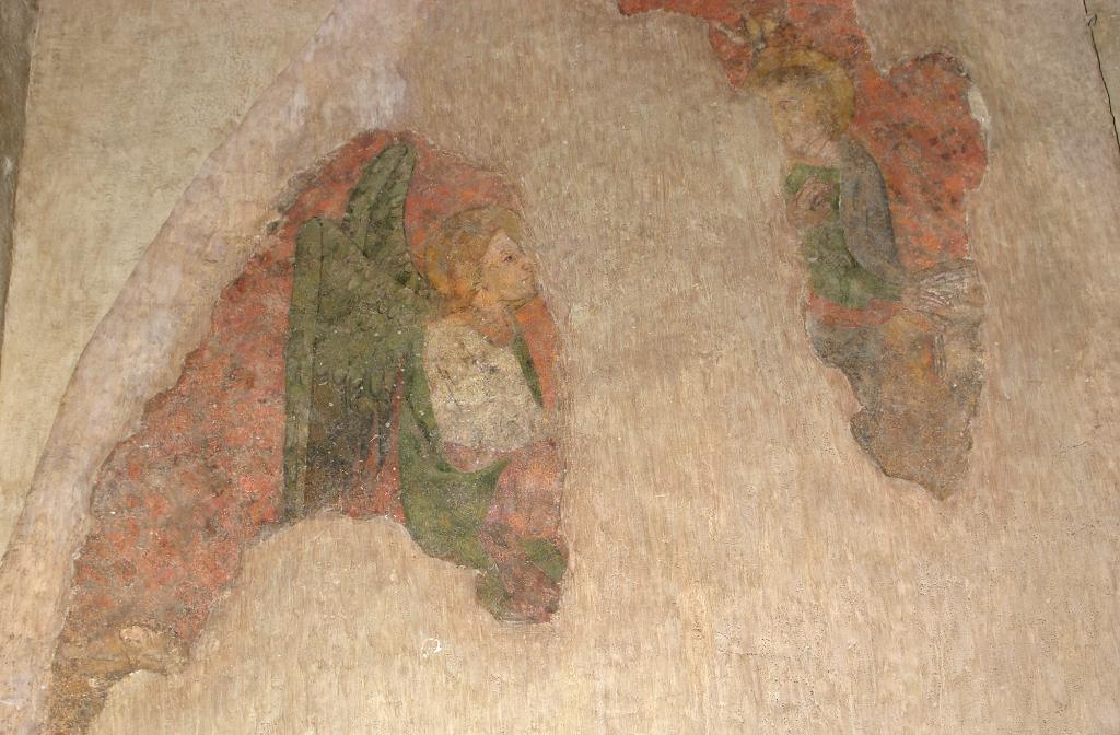 ensemble des décors 15e de la nef : peinture monumentale
