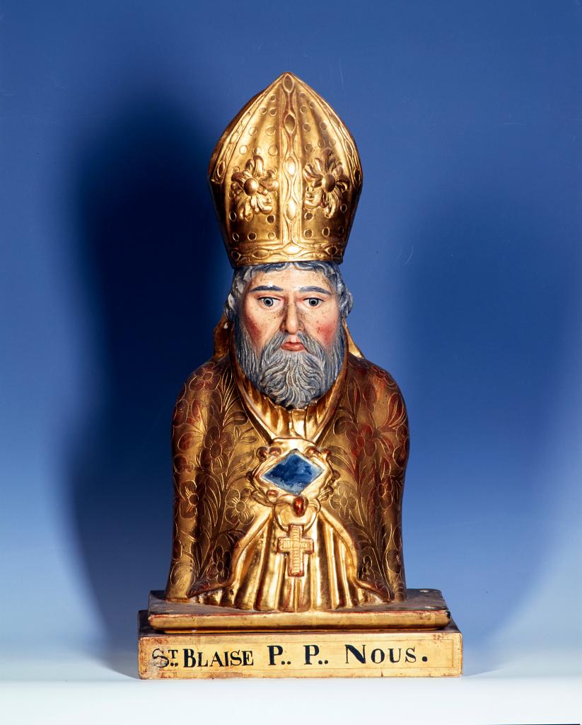 buste-reliquaire de saint Blaise