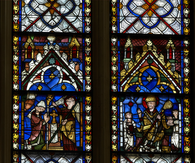 verrière N°10 de l'ancienne cathédrale de Narbonne