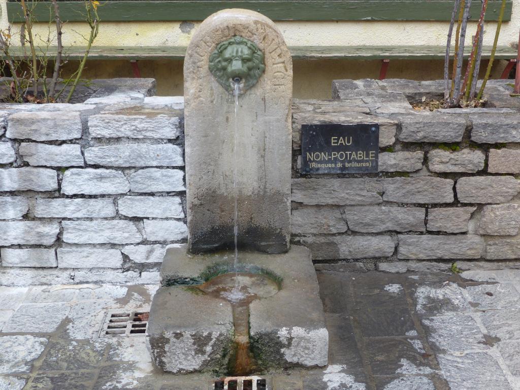 fontaine des Neiges