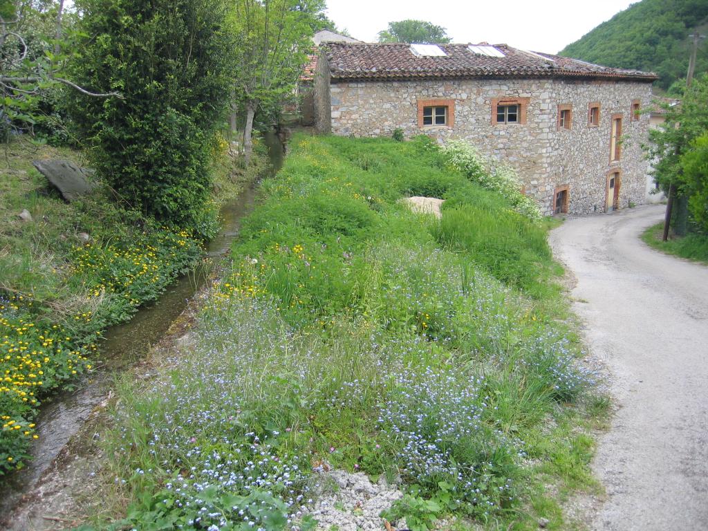 ancien moulin, puis usine textile, actuellement maison