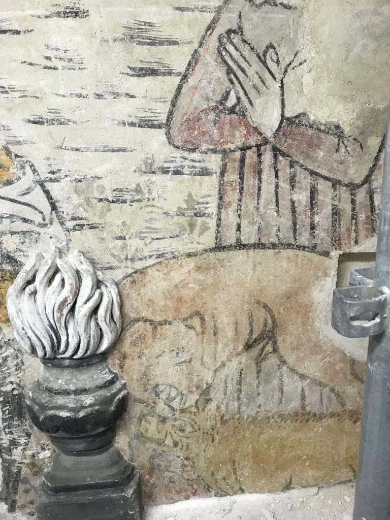 peintures monumentales de la chapelle de l'Agonie